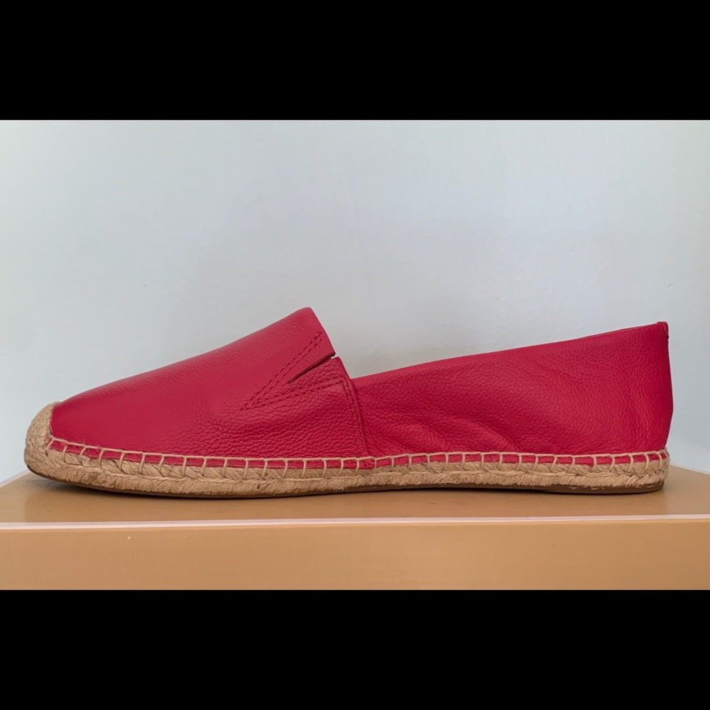 MICHAEL KORS Kendrick Slip On LEATHER ESPADRILLE - Picture 5 of 9